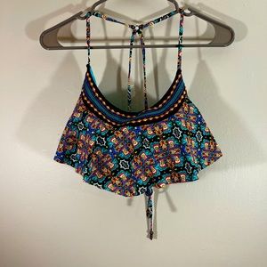 Nanette Lepore Bikini Top and Bottom Size M Removable Bra Pads